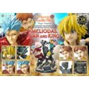 Seven Deadly Sins Concept Masterline Series Estatua Meliodas, Ban and King Deluxe Version 55 cm