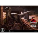 Jurassic Park Estatua Prime Collectibles 1/10 Velociraptor Open Mouth 19 cm