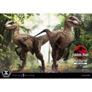 Jurassic Park Estatua Prime Collectibles 1/10 Velociraptor Open Mouth 19 cm