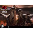 Jurassic Park Estatua Prime Collectibles 1/10 Velociraptor Open Mouth 19 cm