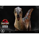 Jurassic Park Estatua Prime Collectibles 1/10 Velociraptor Open Mouth 19 cm