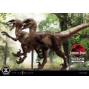 Jurassic Park Estatua Prime Collectibles 1/10 Velociraptor Open Mouth 19 cm
