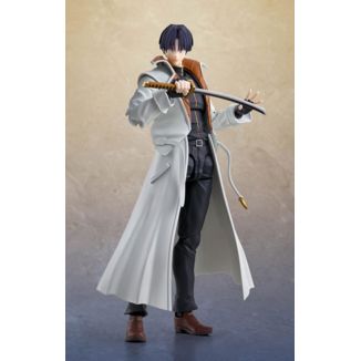 Rurouni Kenshin: Meiji Swordsman Romantic Story Figura S.H. Figuarts Aoshi Shinomori 17 cm     