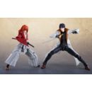 Rurouni Kenshin: Meiji Swordsman Romantic Story Figura S.H. Figuarts Aoshi Shinomori 17 cm     