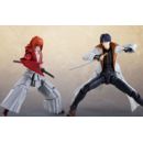 Rurouni Kenshin: Meiji Swordsman Romantic Story Figura S.H. Figuarts Aoshi Shinomori 17 cm     