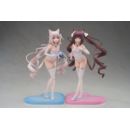 Nekopara PVC Statue 1/7 Nekopara Chocola & Vanilla Dream of Eden Ver. 23 cm