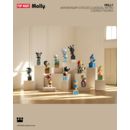 Blind Box Figure MOLLY Anniversary Statues Classical Retro 2 Series Pop Mart