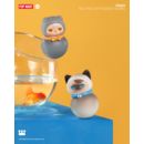 Blind Box Figure PUCKY Roly-Poly Kitty Series Pop Mart