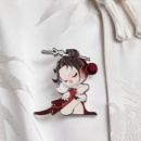 Pin Aleatorio SKULLPANDA The Ink Plum Blossom Series Pop Mart