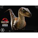 Jurassic Park Prime Collectibles Statue 1/10 Velociraptor Closed Mouth 19 cm
