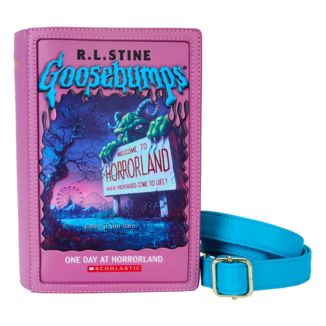 One Day at Horrorland Book Cover Crossbody Bag Goosebumps Loungefly