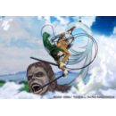 Attack on Titan Estatua PVC 1/7 Levi vs Beast Titan Ver. 28 cm