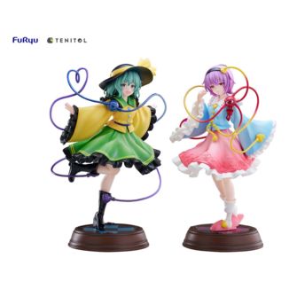 Touhou Project Estatua PVC Tenitol Koishi Komeiji & Satori Komeiji 22 cm   