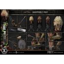 Prey (Movie) Estatua Museum Masterline Series 1/3 Feral Predator Deluxe Version 89 cm