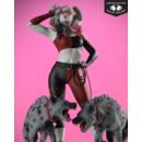 DC Direct Estatua 1/10 Harley Quinn: Red, White & Black Harley Quinn by Jenny Frison 19 cm