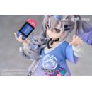 Honkai: Star Rail Estatua PVC Rise Up Little Cat Series Silver Wolf Ver. 19 cm 