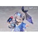 Honkai: Star Rail Estatua PVC Rise Up Little Cat Series Silver Wolf Ver. 19 cm 