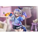 Honkai: Star Rail Estatua PVC Rise Up Little Cat Series Silver Wolf Ver. 19 cm 