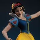 Snow White and the Seven Dwarfs Estatua 1/10 Art Scale Snow White and Dopey 21 cm