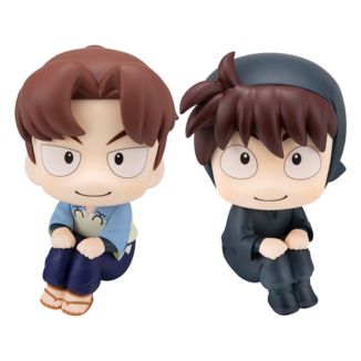Nintama Rantaro Estatua PVC Look Up Hansuke Doi & Rikichi Yamada Set (with gift) 11 cm