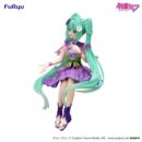 Hatsune Miku Estatua PVC Noodle Stopper Flower Fairy Cosmos Purple Color Ver. 14 cm