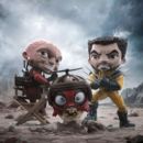 Deadpool & Wolverine Minifigura Mini Co. PVC Deadpool Unmasked 13 cm  