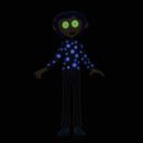 Coraline Button Eyes Figure Supersize Vinyl